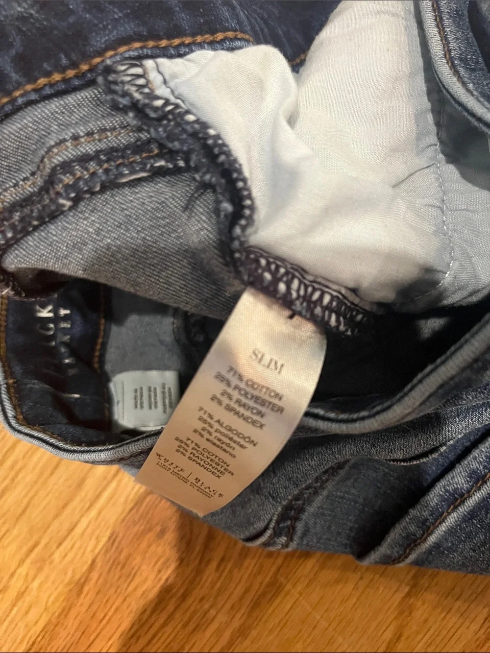 White House Black Market  Slim Straight Jeans